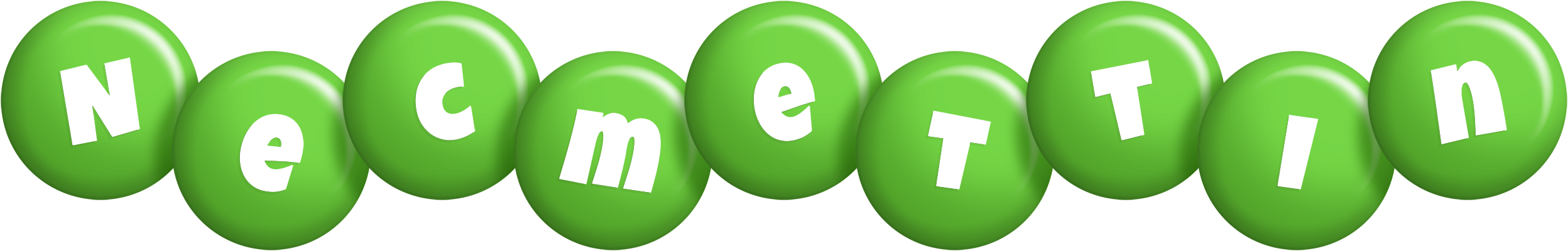 Necmettin candy-green logo