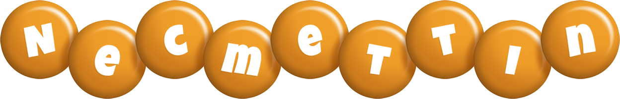 Necmettin candy-orange logo