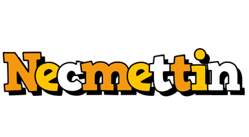 Necmettin cartoon logo