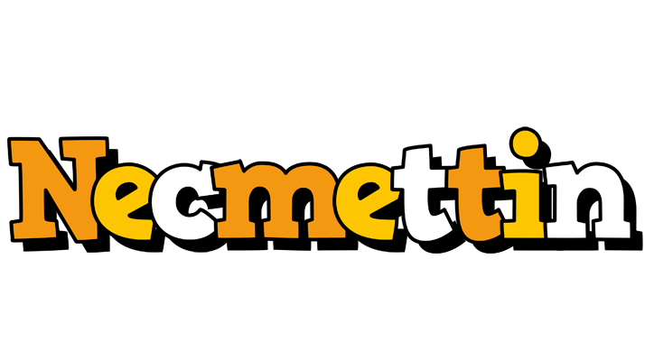 Necmettin cartoon logo
