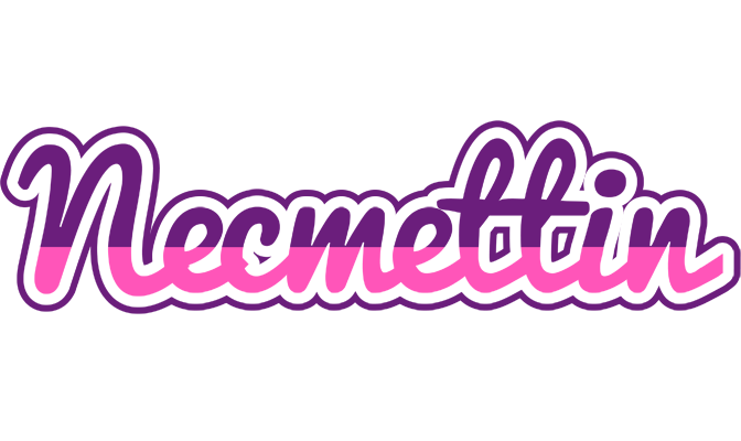 Necmettin cheerful logo