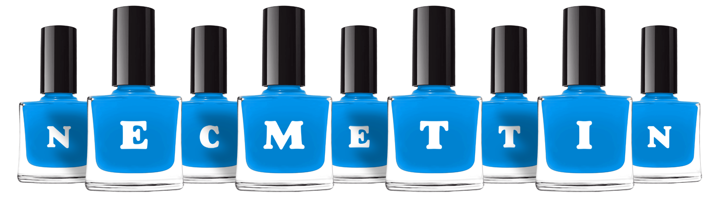 Necmettin glossy logo