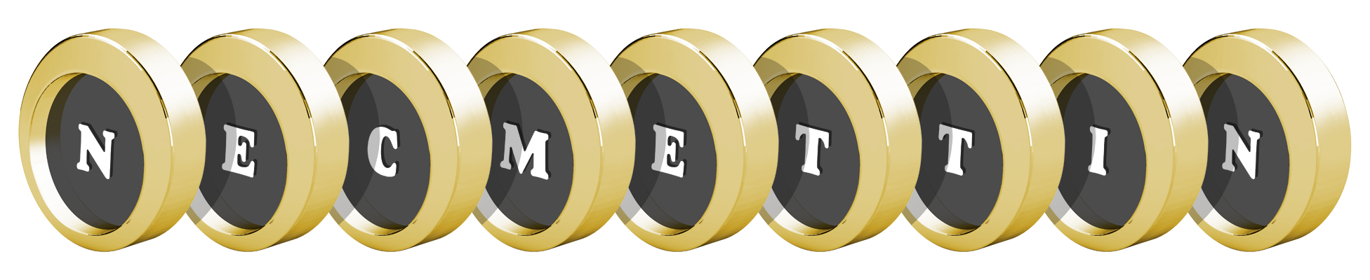 Necmettin gold logo