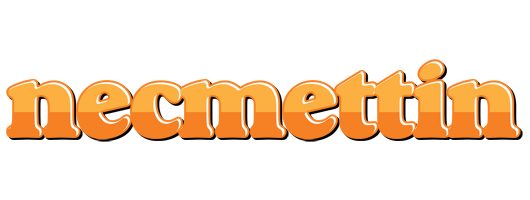 Necmettin orange logo