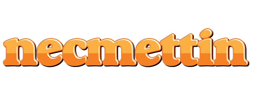 Necmettin orange logo