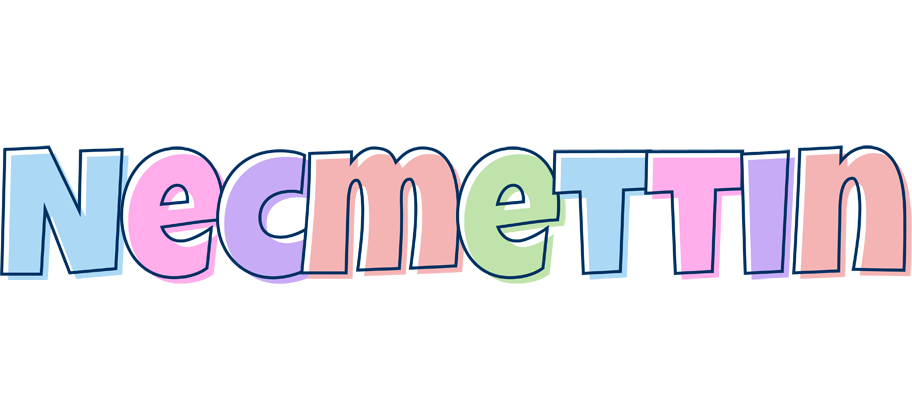 Necmettin pastel logo