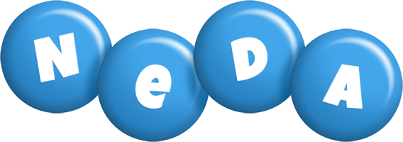 Neda candy-blue logo