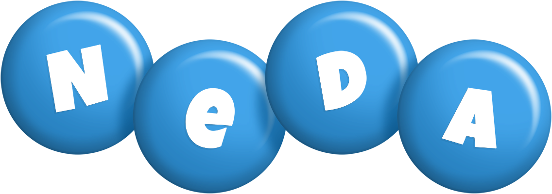 Neda candy-blue logo