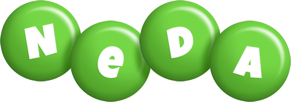 Neda candy-green logo