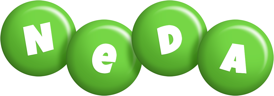 Neda candy-green logo