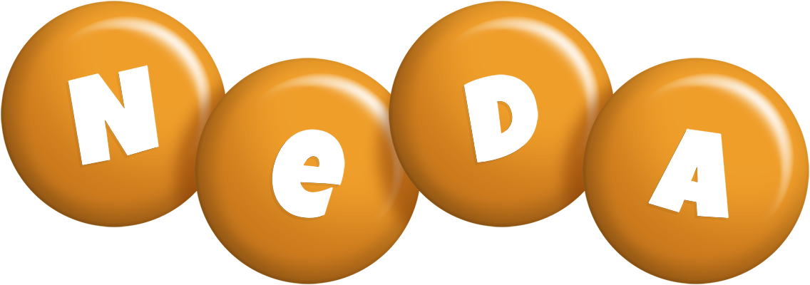 Neda candy-orange logo