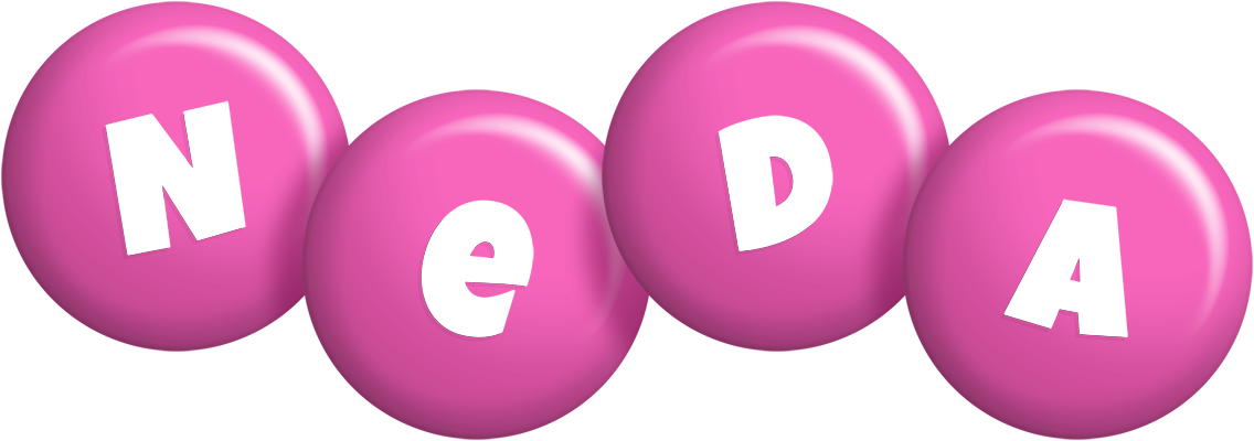 Neda candy-pink logo