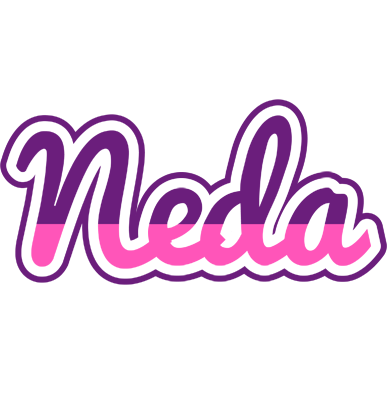 Neda cheerful logo