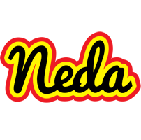 Neda flaming logo