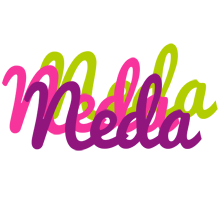 Neda flowers logo