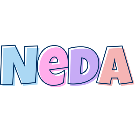 Neda pastel logo
