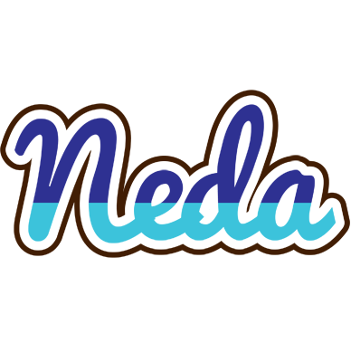 Neda raining logo