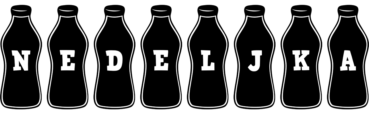 Nedeljka bottle logo