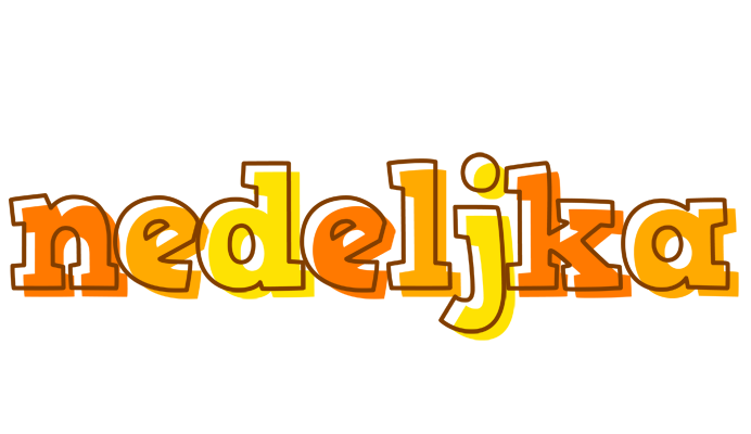 Nedeljka desert logo