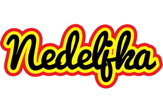 Nedeljka flaming logo