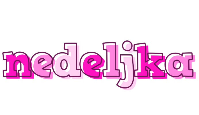 Nedeljka hello logo