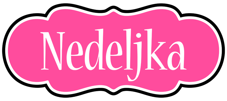 Nedeljka invitation logo