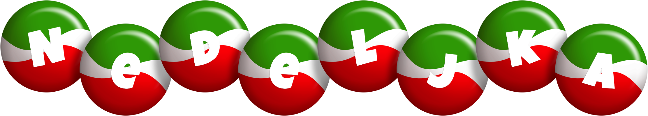 Nedeljka italy logo