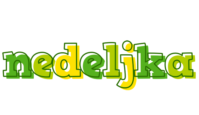 Nedeljka juice logo