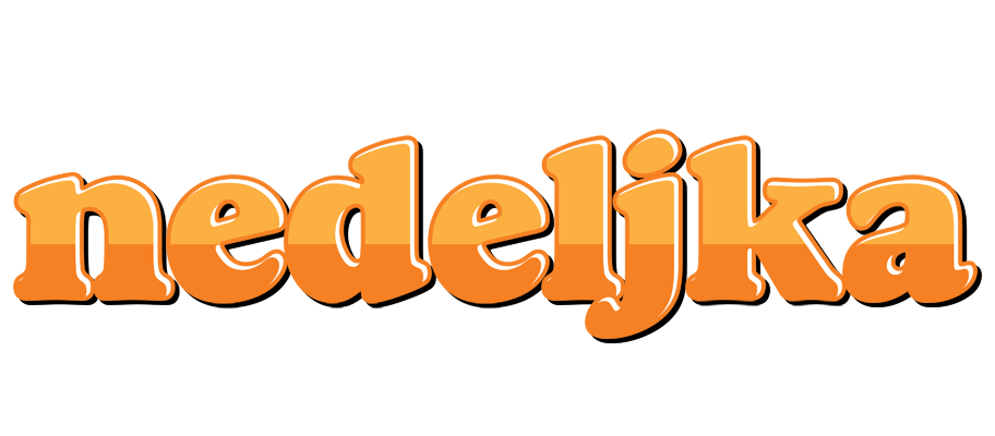 Nedeljka orange logo