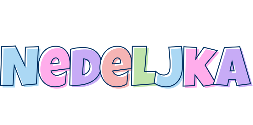 Nedeljka pastel logo