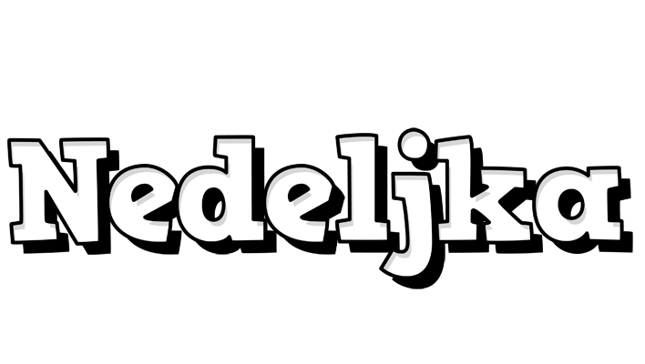 Nedeljka snowing logo