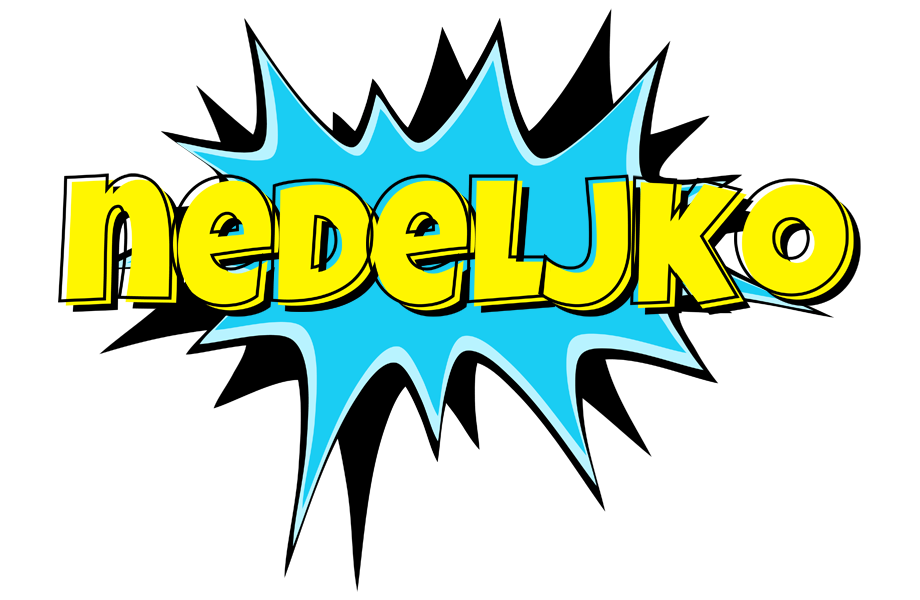 Nedeljko amazing logo