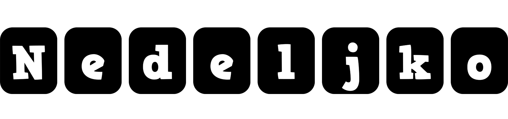 Nedeljko box logo
