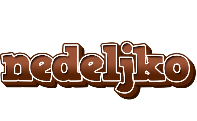 Nedeljko brownie logo