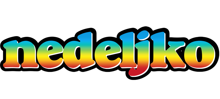 Nedeljko color logo