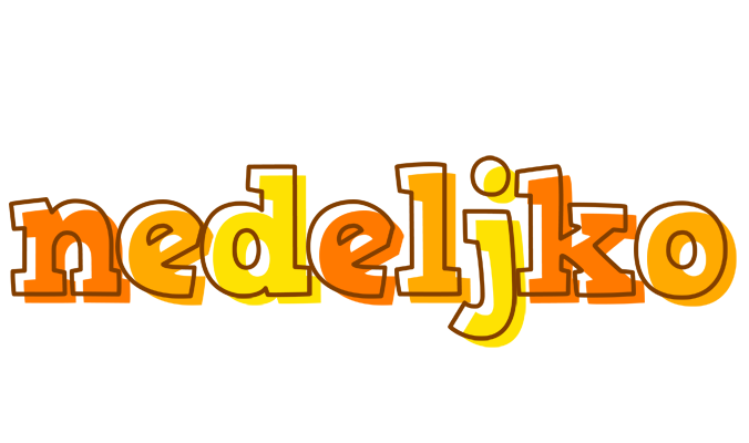 Nedeljko desert logo