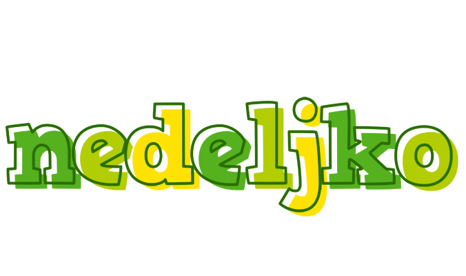 Nedeljko juice logo