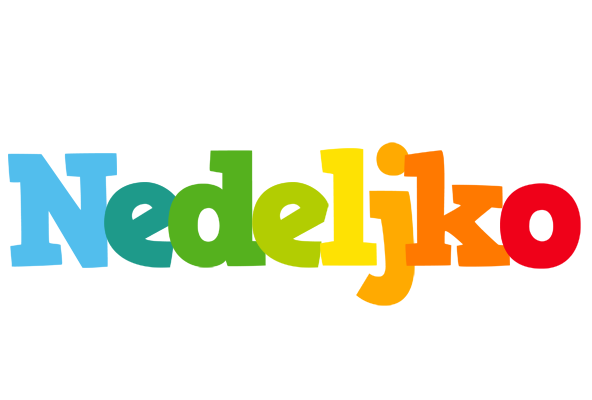 Nedeljko rainbows logo