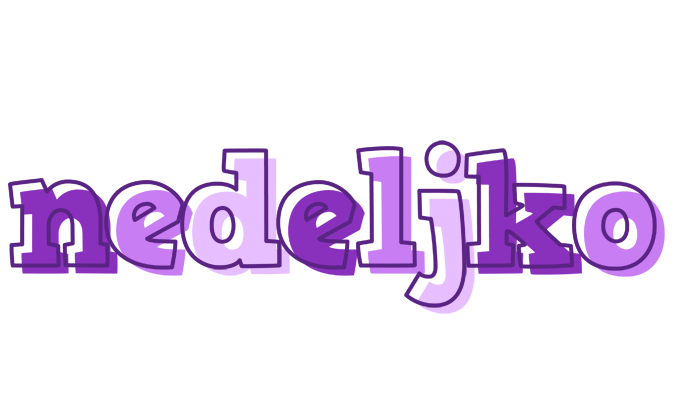 Nedeljko sensual logo