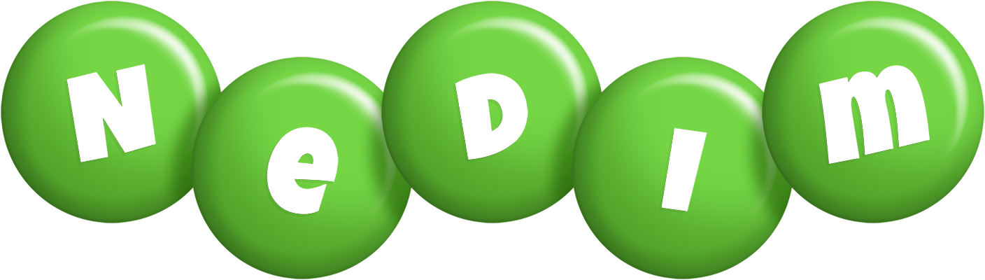 Nedim candy-green logo