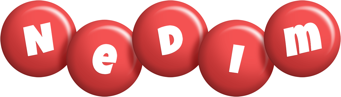 Nedim candy-red logo