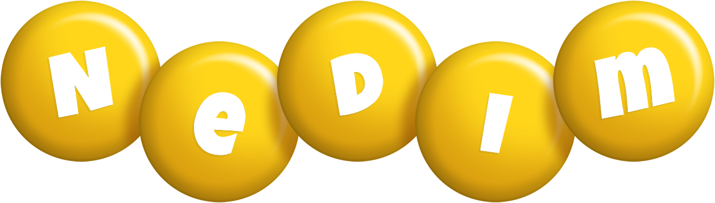 Nedim candy-yellow logo