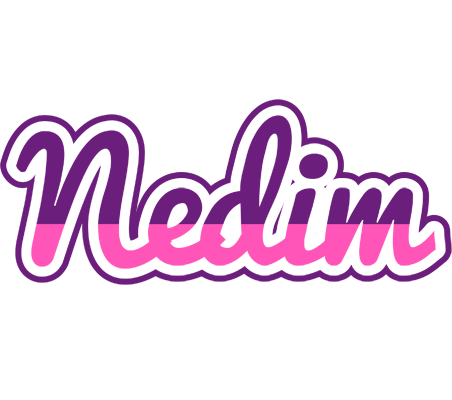Nedim cheerful logo