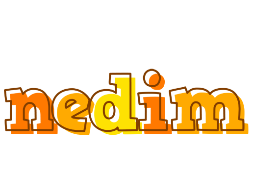 Nedim desert logo