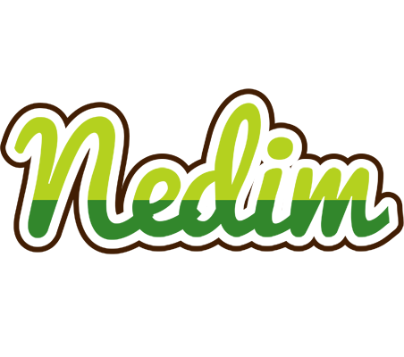 Nedim golfing logo