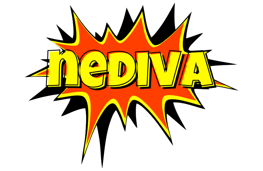 Nediva bazinga logo