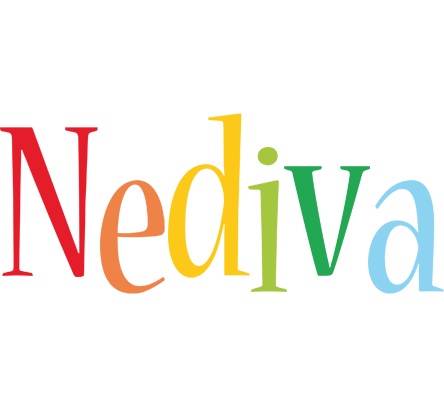 Nediva birthday logo