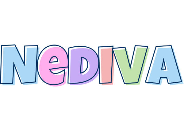 Nediva pastel logo