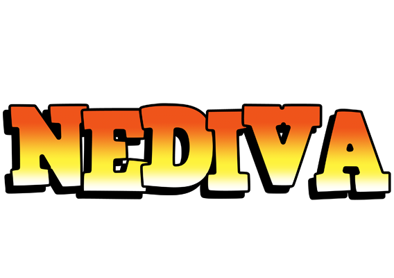 Nediva sunset logo