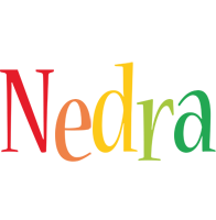 Nedra birthday logo